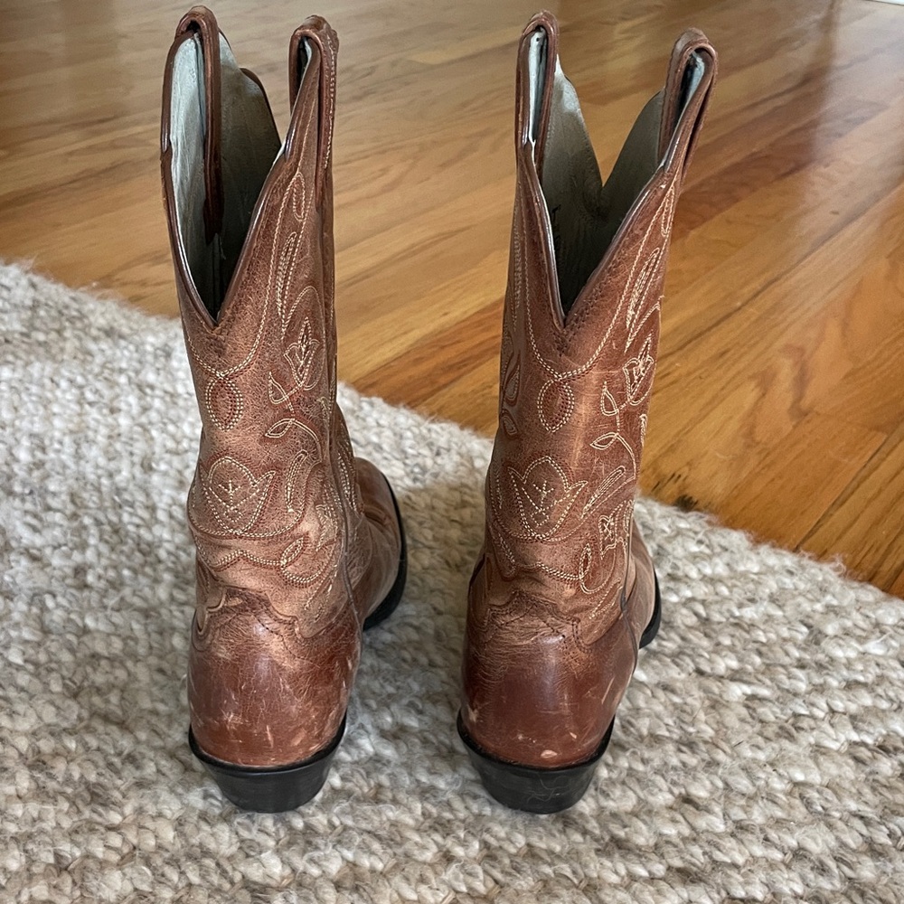 Ariat Brown Western Boots - Picture 5 of 6